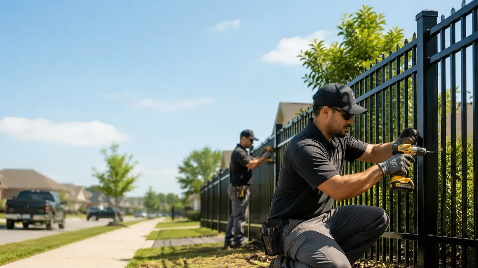 Metal Fence Installation in Rhoadesville, VA